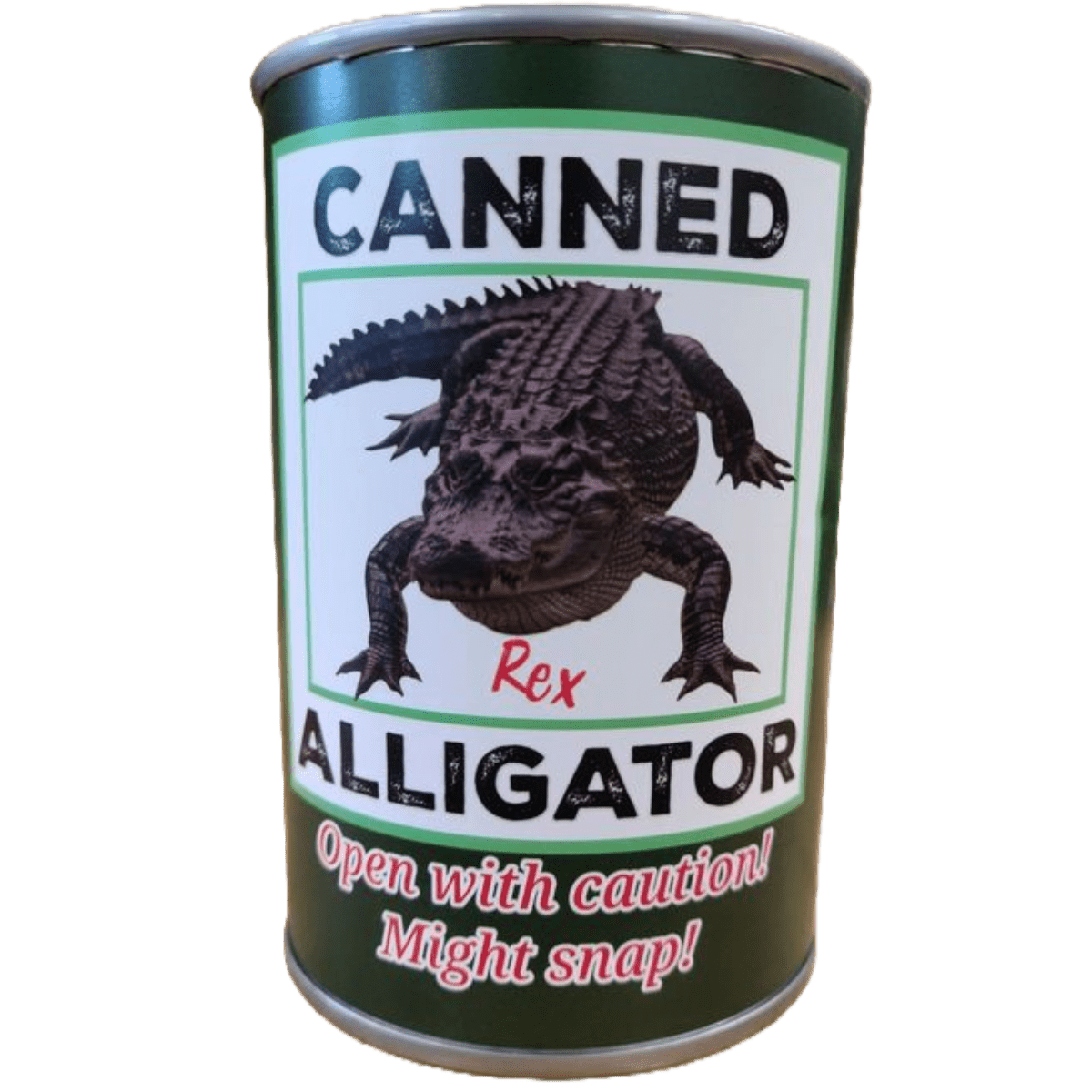 Rex the Canned Alligator Plush - The Sensory