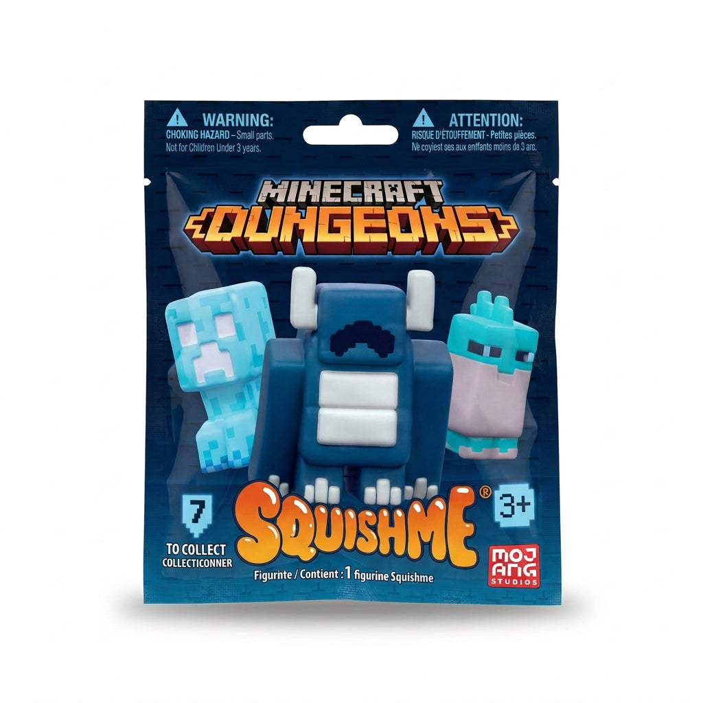 Minecraft Dungeons II SquishMe Blind Bag | Just Toys - The Sensory