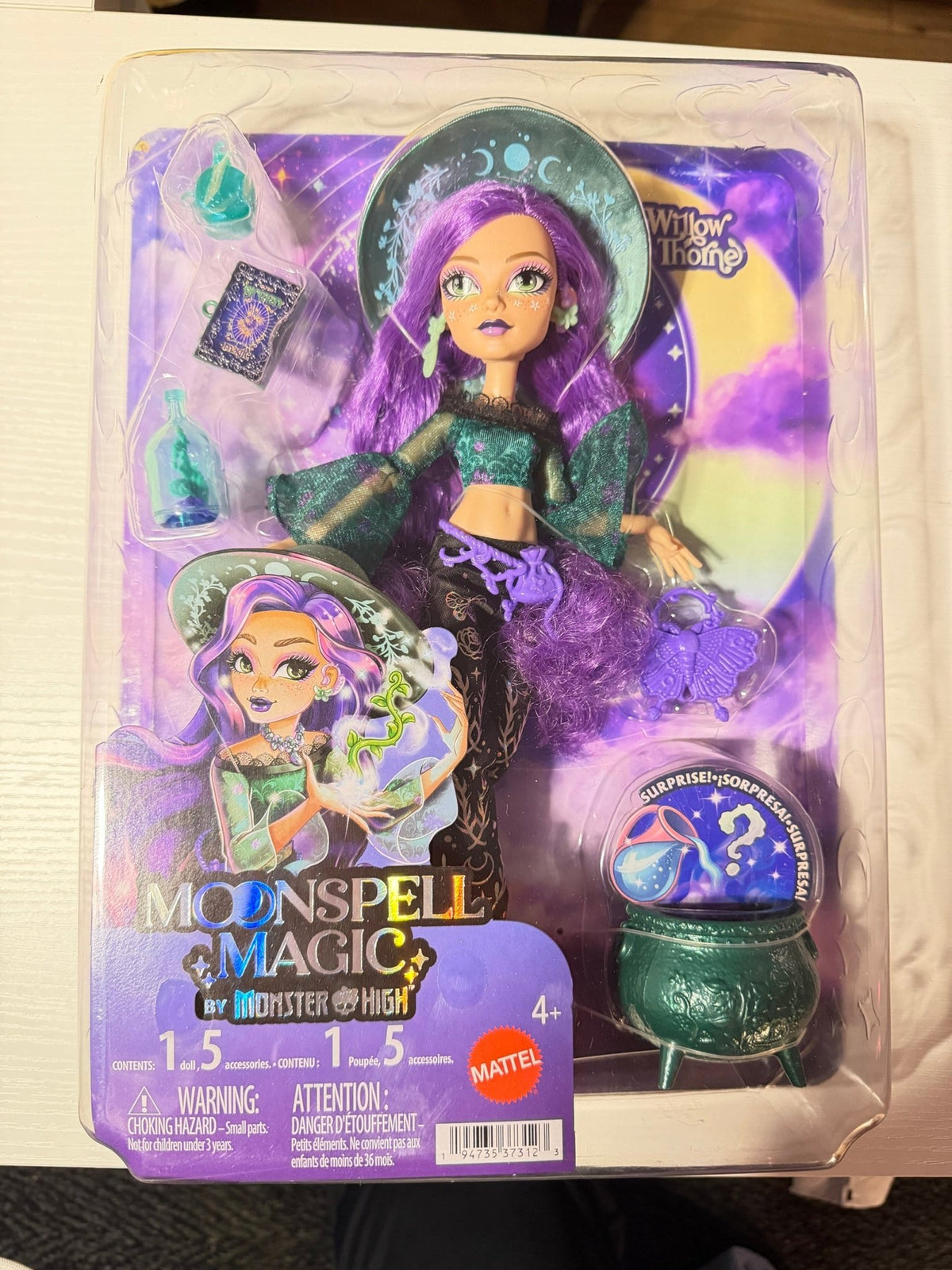 Monster High Moonspell Magic Willow Thorne Doll - The Sensory