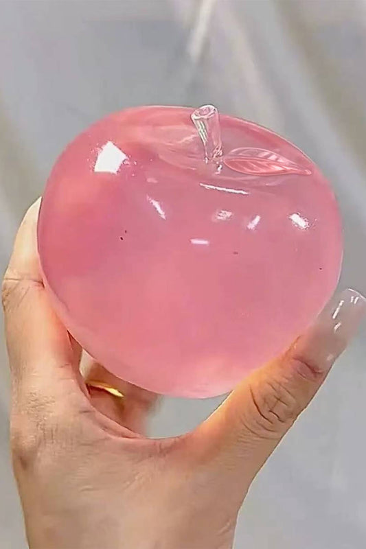 Pink Apple Glow Squishy | So Satisfying