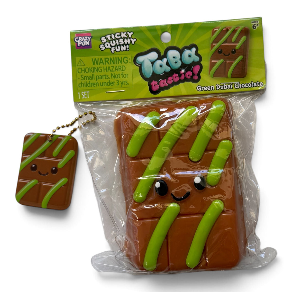 RMS Green Dubai Chocolate Taba Tastic! Squishy