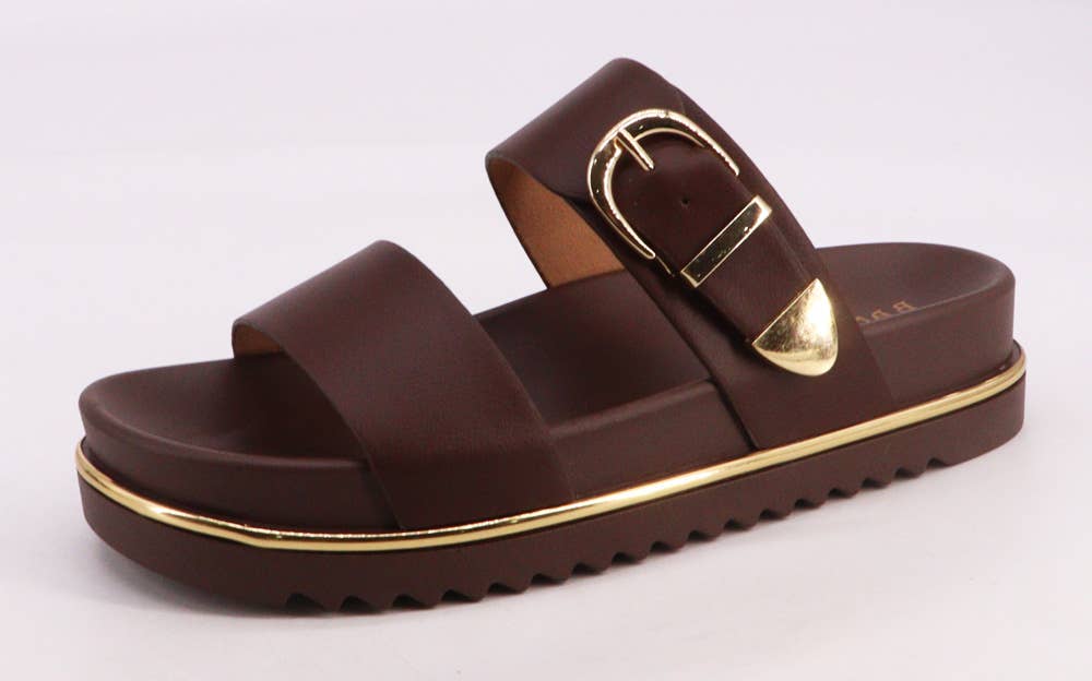 Platform Sandal With Dual Straps Modest Footwear For Women Southern Boutique