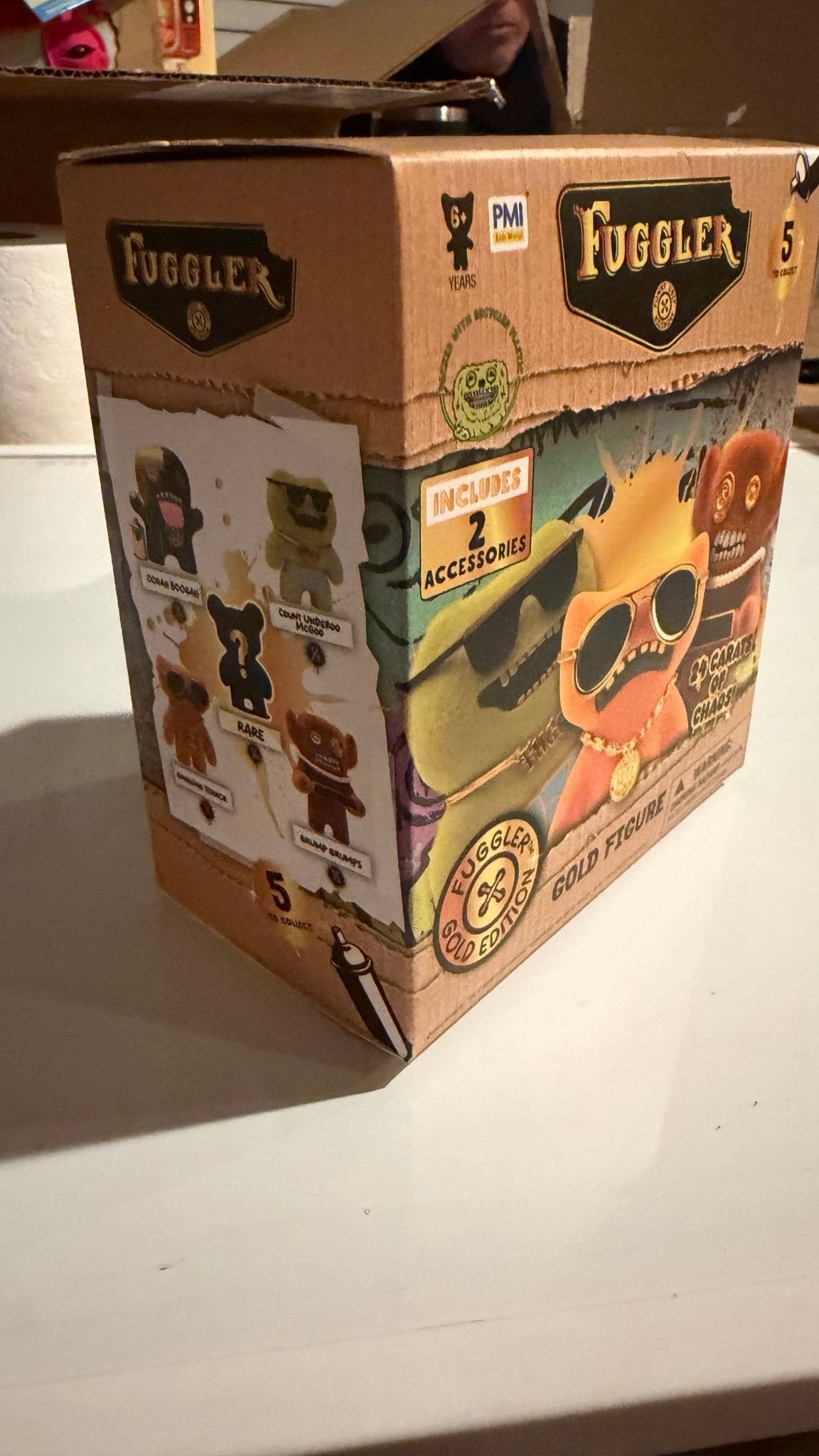 Fuggler Gold | 24k of Chaos | 4.5 Inch Figure | Blind Box - The Sensory