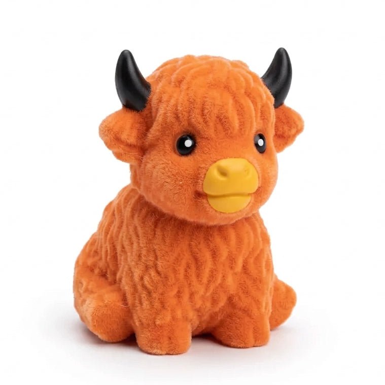 Crunchy Baby Highland Cow Squishy - The Sensory