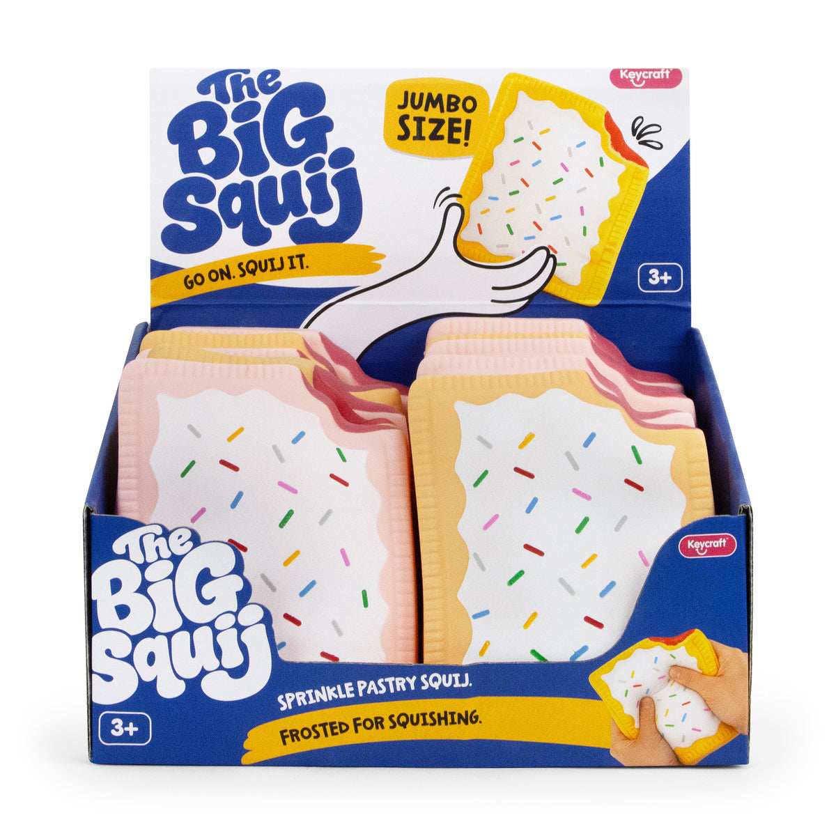 The Big Squij Pastry jumbo slow rise squishy toy