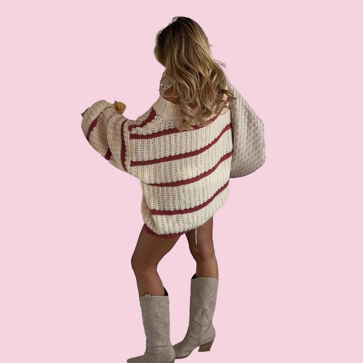 Fireside Stripe Knit Sweater - The Sensory