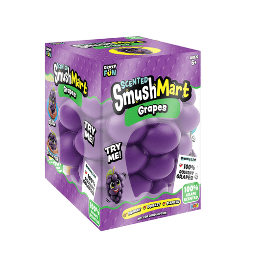 RMS® SmushMart™ Giant Scented Grape Squishy | Authentic - The Sensory