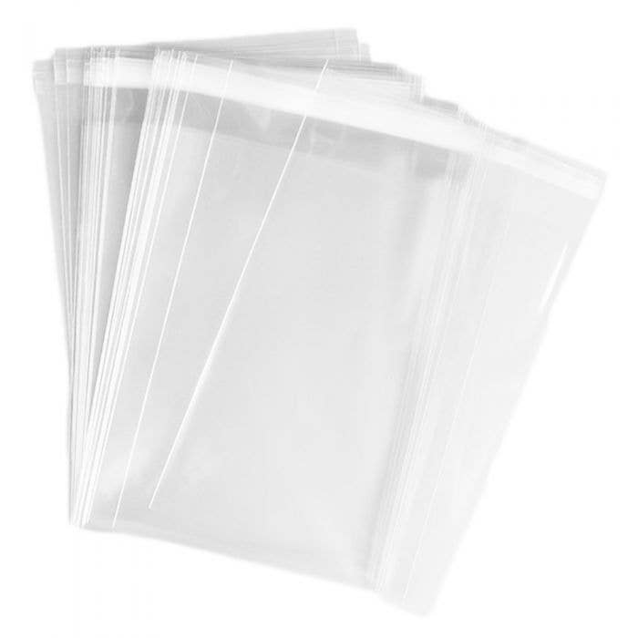 10x13 Clear Self Seal Bags - The Sensory