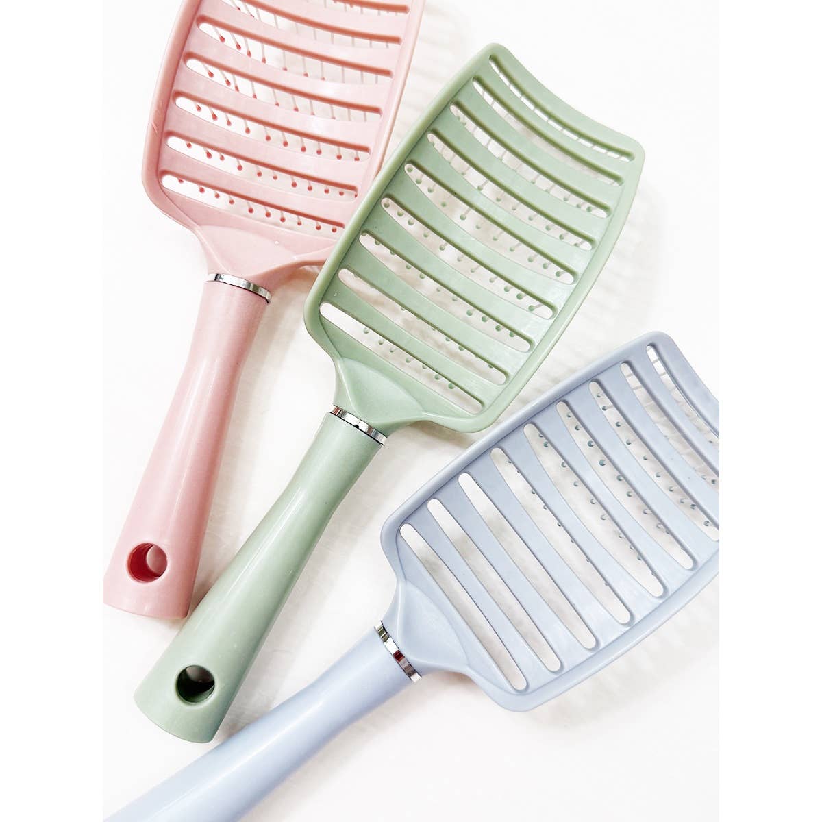 Hair Brush Soft Tone Everyday Graceful Assorted Colors For Gentl