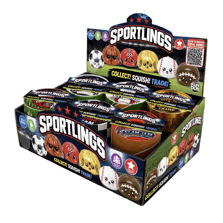 Fun Doh Sports Dumpling Squishy - The Sensory