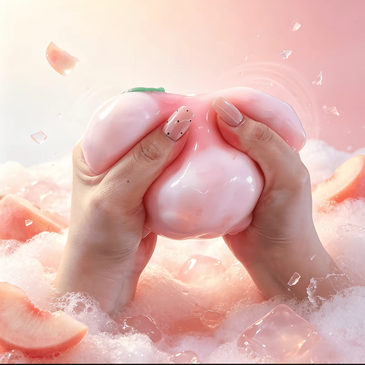Crunchy Peach™ ASMR Squishy - The Sensory