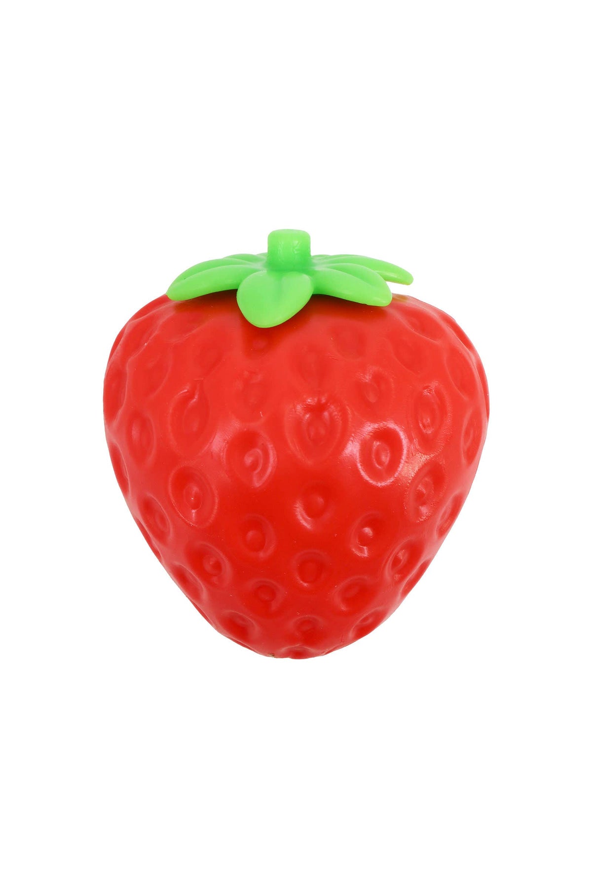 Strawberry Crunchy Bead Soft Slime Filled TPR Squishy - The Sensory