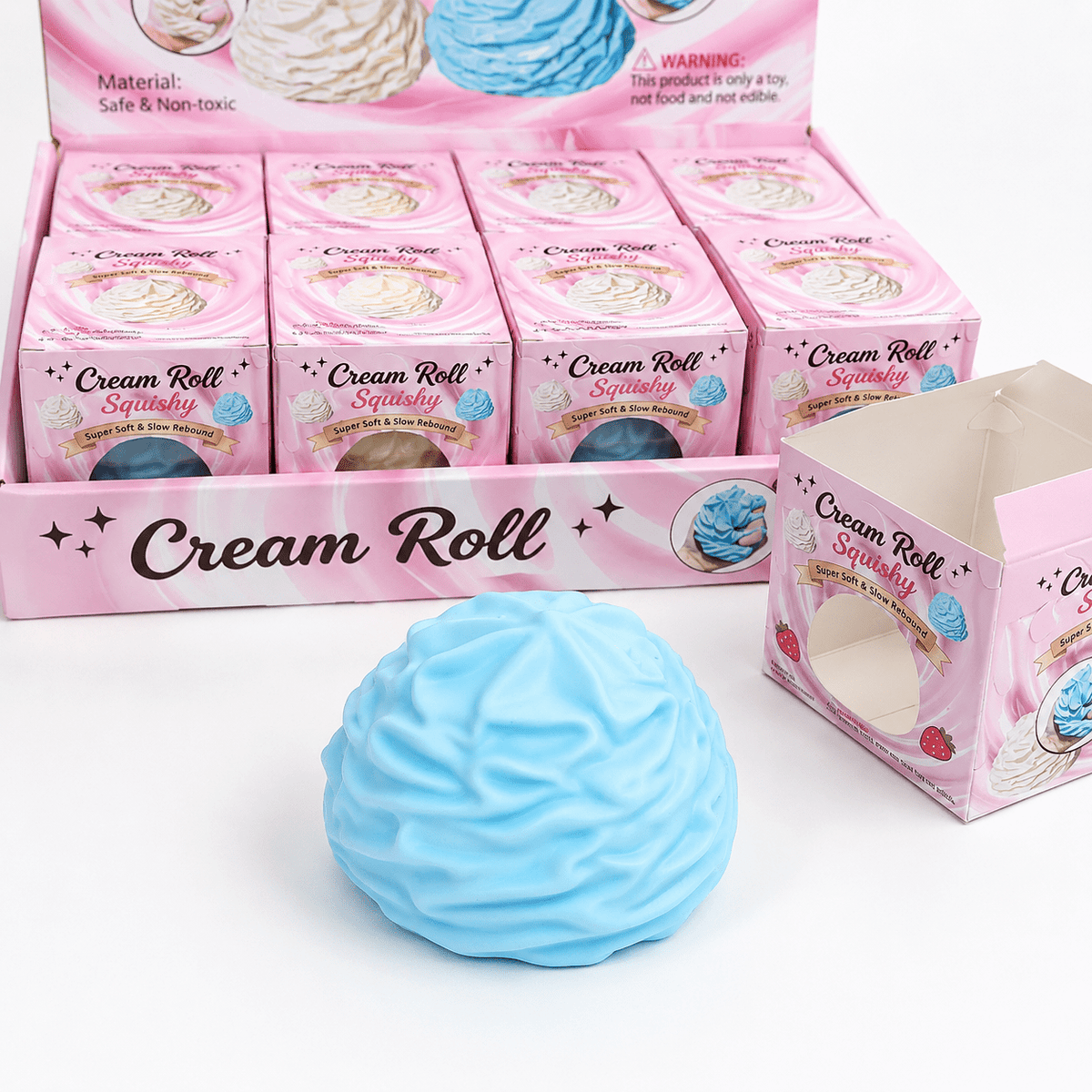 Cream Roll Vaseline Squishy - The Sensory