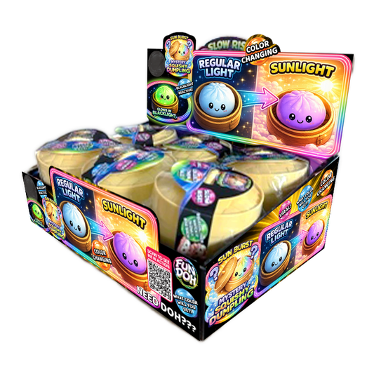 Steamed Up Stress Color Changing Dumpling Squishy Toy To The Rescue