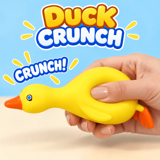 Duck Crunch ASMR Squishy (Crunchy Duck Squeeze Toy) - The Sensory