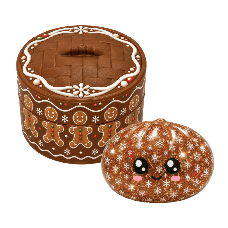 Fun Doh Petite (Mini) Squishy Christmas Dumplings Toy - The Sensory