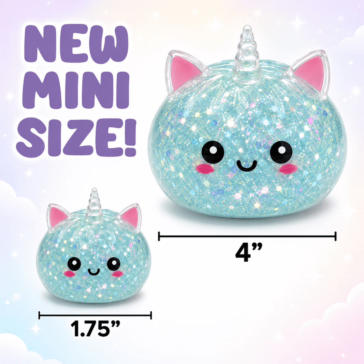 Fun Doh Petite Unicorn Dumpling Squishy - The Sensory