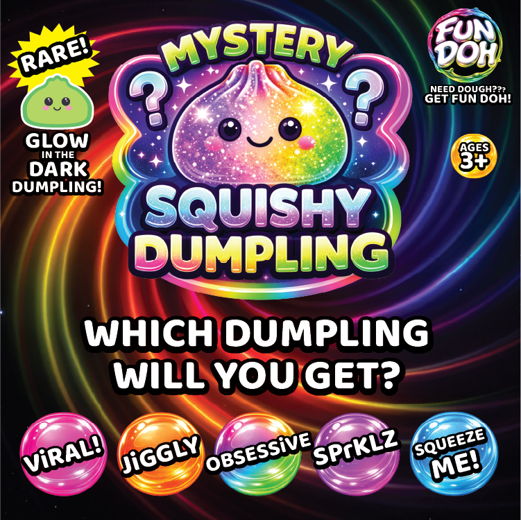 Fun Doh Dumpling Therapy Squishies Save Mundane Mornings