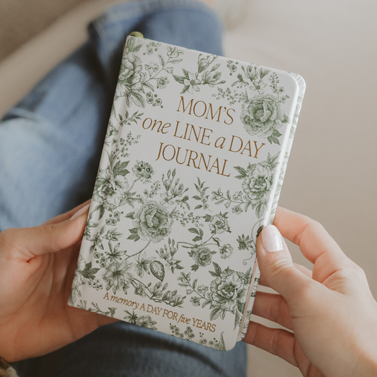 Journal For Moms - One Line A Day Keepsake Gift For Mother's Day