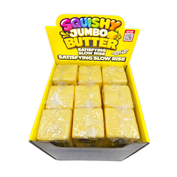 Butter Squish Jumbo Toy Solves Desk Drama