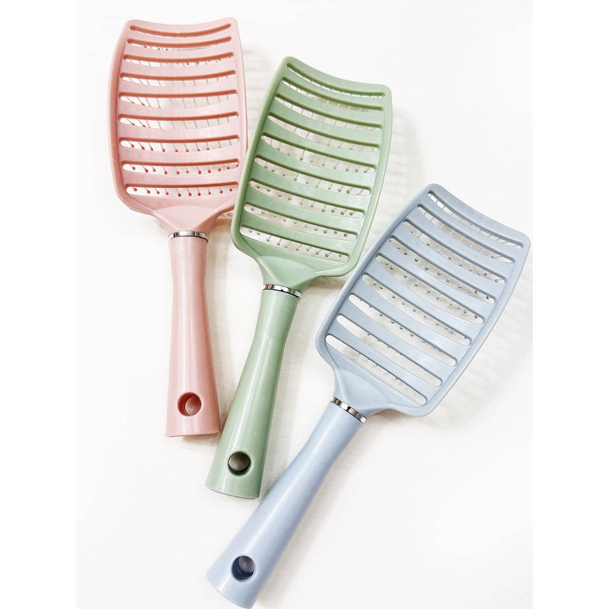 Hair Brush Soft Tone Everyday Graceful Assorted Colors For Gentl