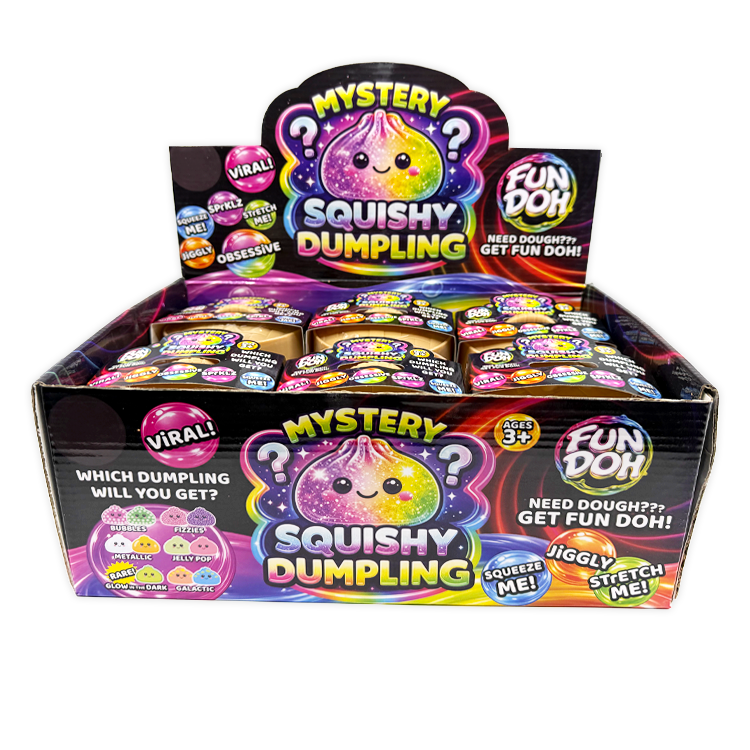 Fun Doh Dumpling Therapy Squishies Save Mundane Mornings