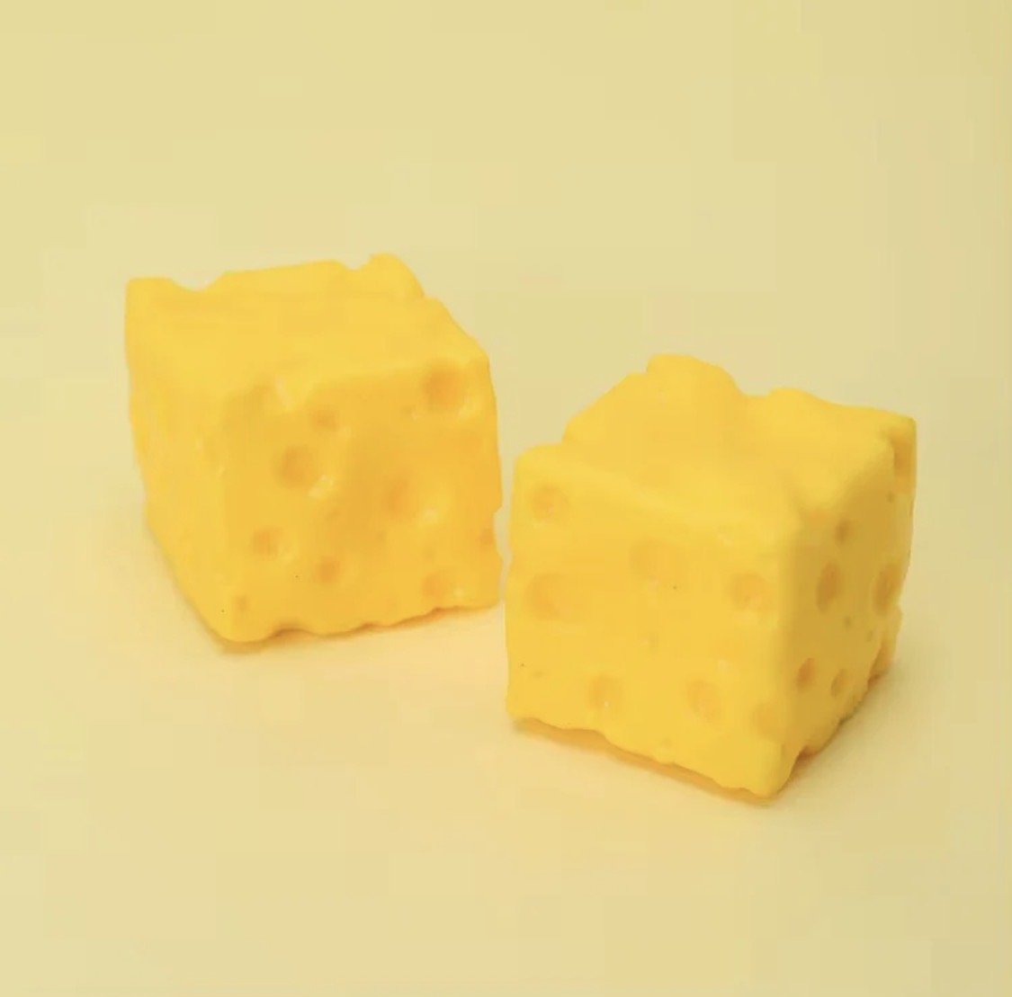 Cheese Cube Squishy Stress Reliever - The Sensory