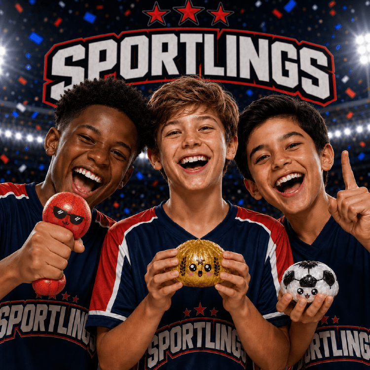 Fun Doh Sports Dumpling Squishy - The Sensory