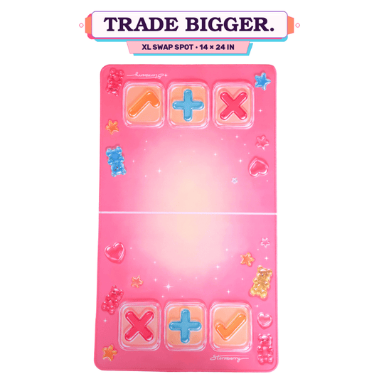 XL Swap Spot Gummy Gloss Squishy Trade Mat - 14x24 - The Sensory