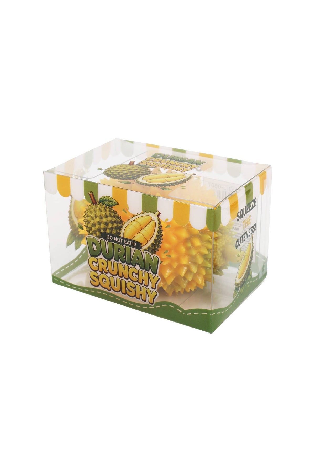 Durian Fruit Crunchy Bead Slime Filled TPR Squishy