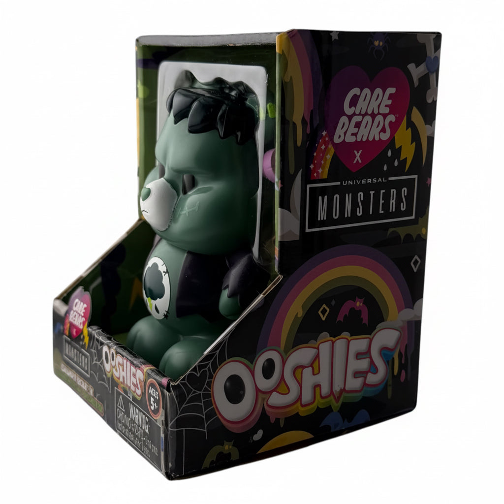 Care Bear x Universal Monsters Ooshies | Grumpy Bear x Frankenstein’s Monster