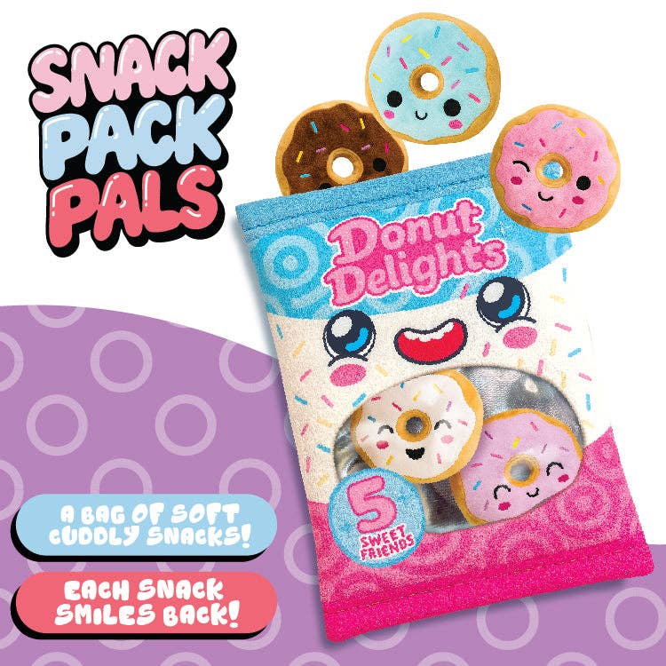 Snack Pack Pals | Couch Fort Snacks | Plush Pals