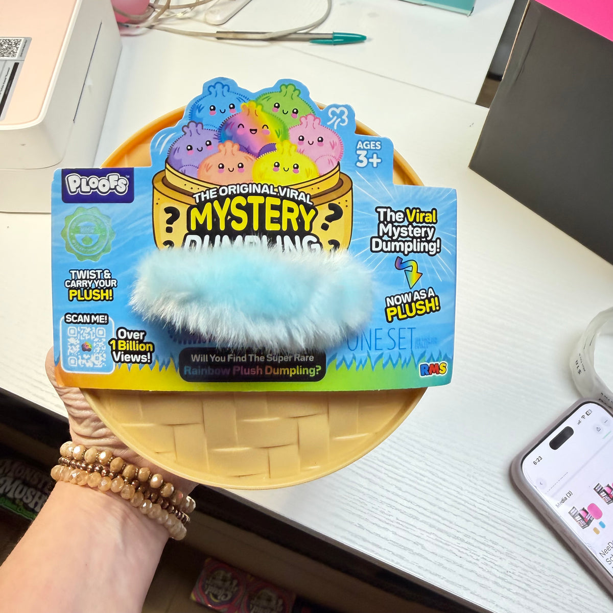 RMS Ploofs Mystery Dumpling Plush Edition | Authentic Blind Plush Keychain