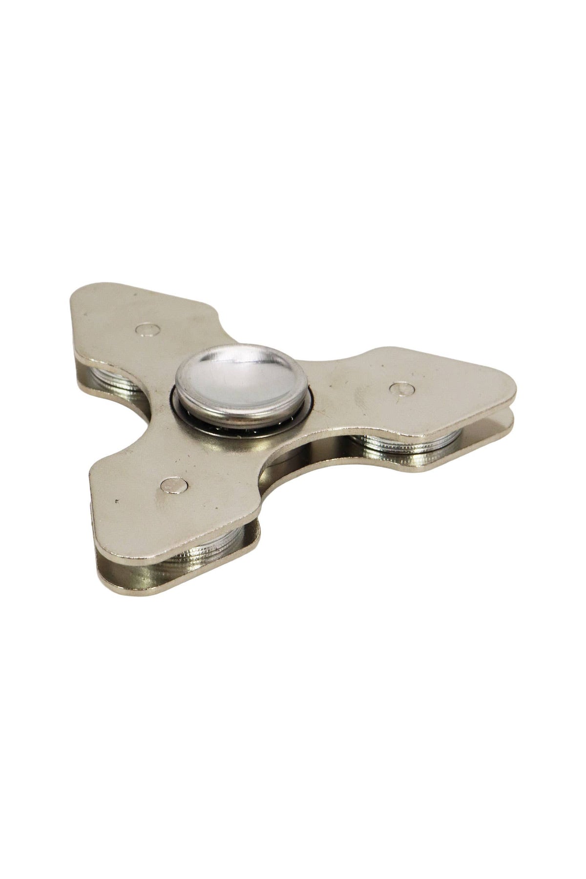Tri-point Metal Triple Bearing Fidget Spinner