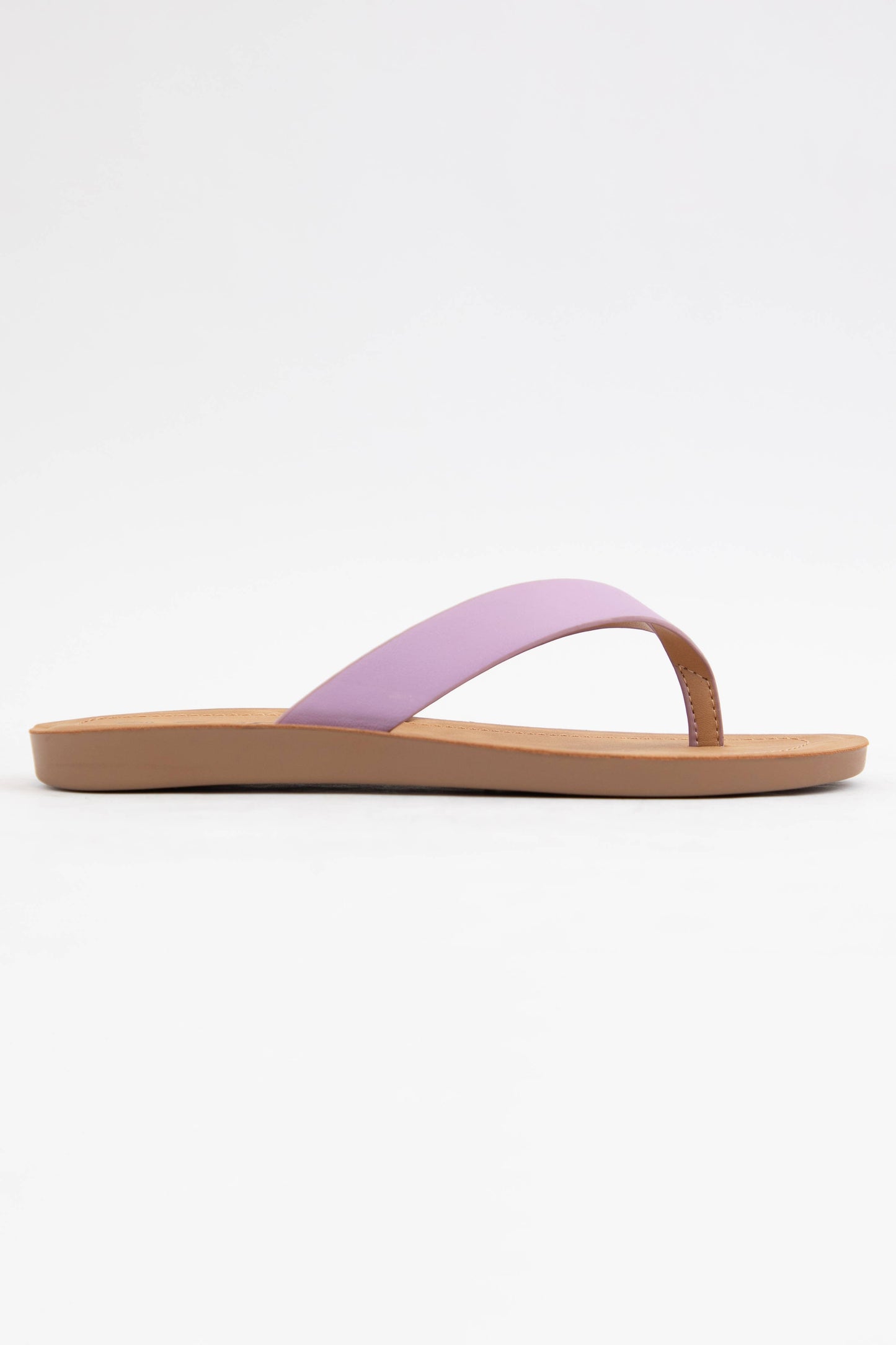 Thong Slide Sandal With Comfortable Sole | Nubuck Leather