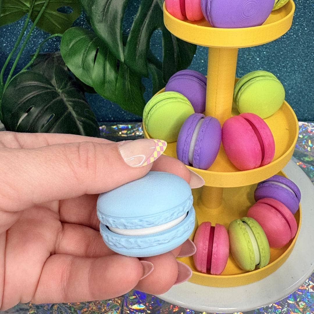 Macaron Fidget Clickers