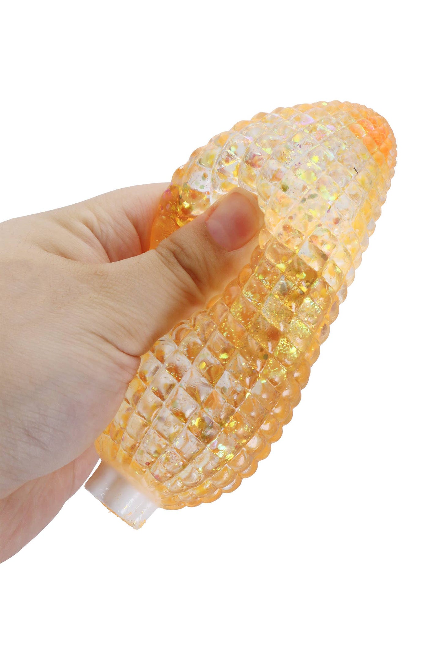 Corn Cob Glittery Maltose Squishy