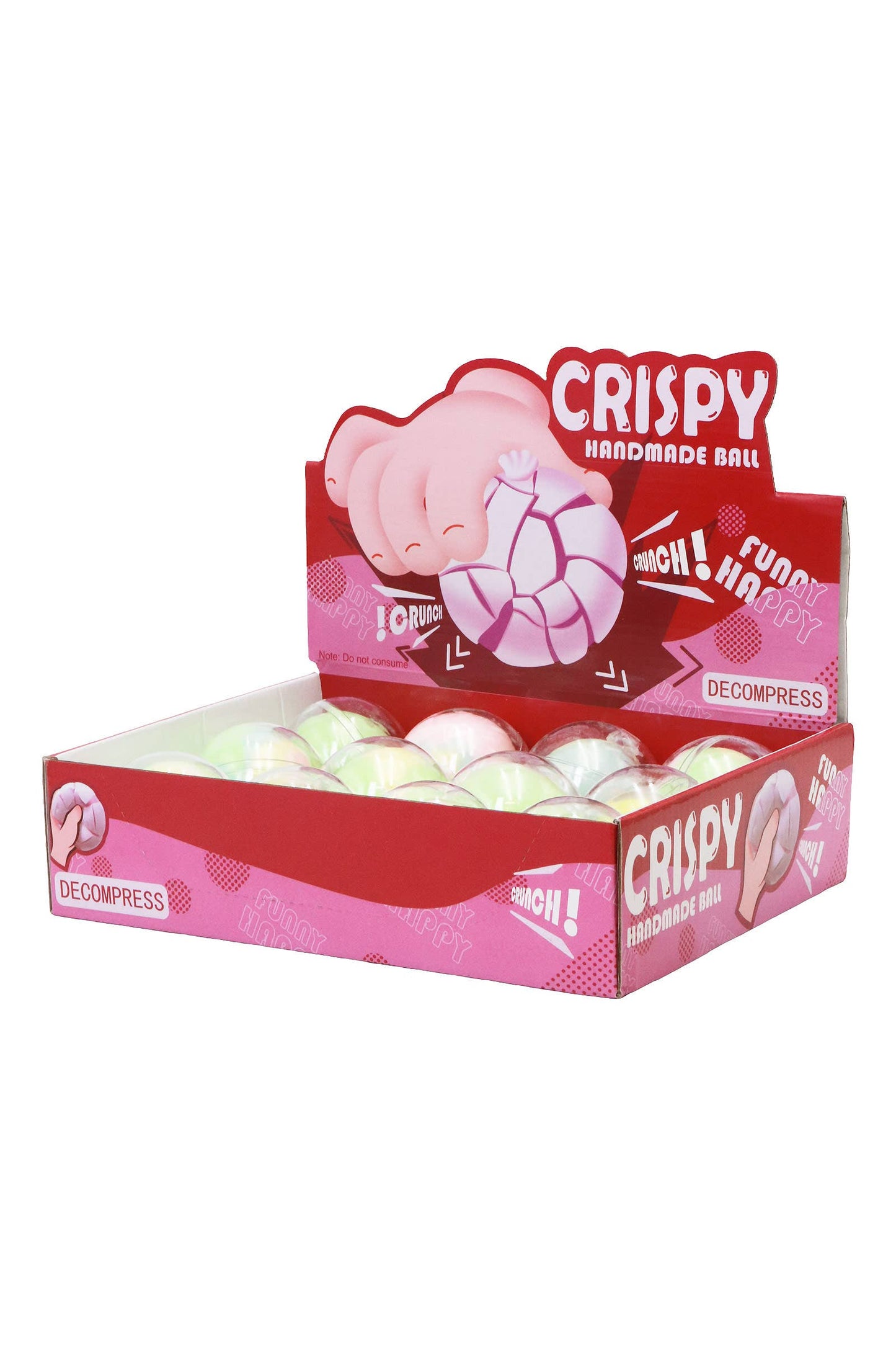 Stress Crispy Crackle Squishy| Pastel Multicolor