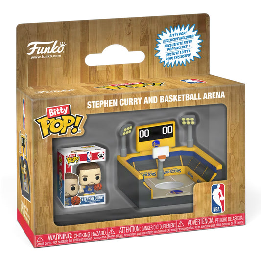 Funko Bitty Pop! NBA Players With Basketball Arena - The Sensory
