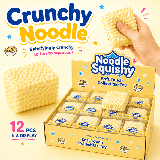 Crunchy Noodle Squishy (ASMR Crunch) - The Sensory
