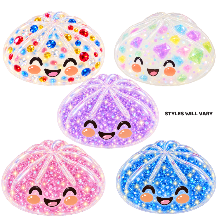 Fun Doh Mystery Gem Filled Squishy Dumpling Toy - 12/Display
