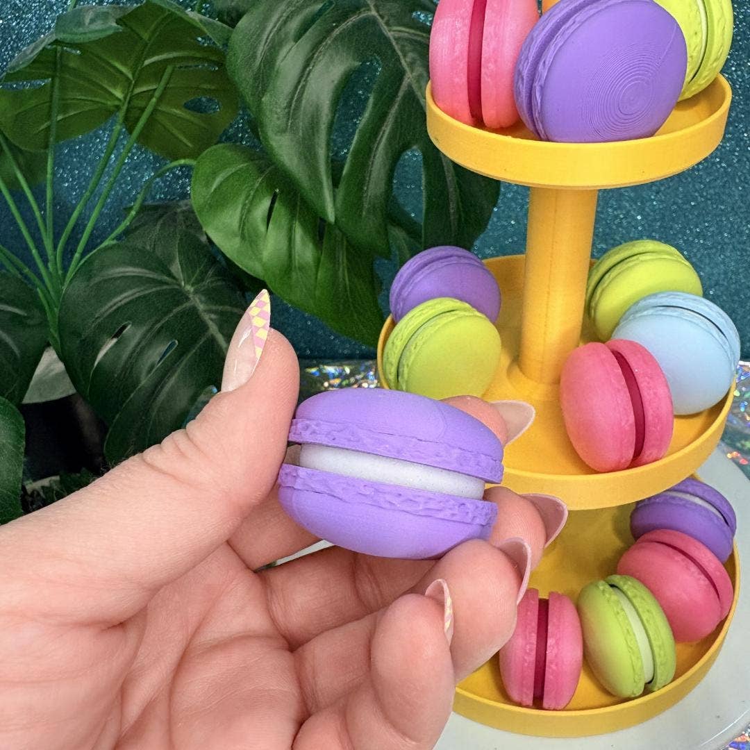 Macaron Fidget Clickers