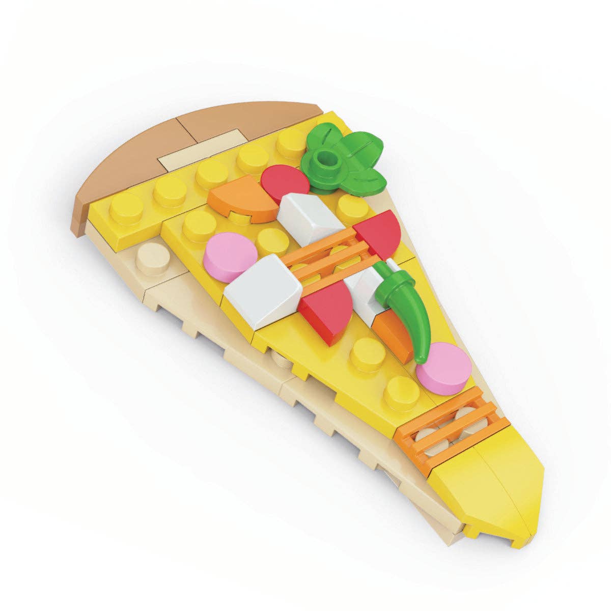 Micro Block Fast Food Set Rush Hour Burger Building For Tiny Chefs