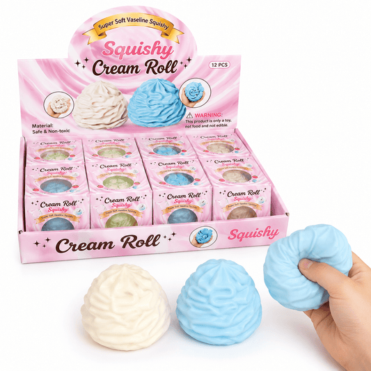 Cream Roll Vaseline Squishy - The Sensory