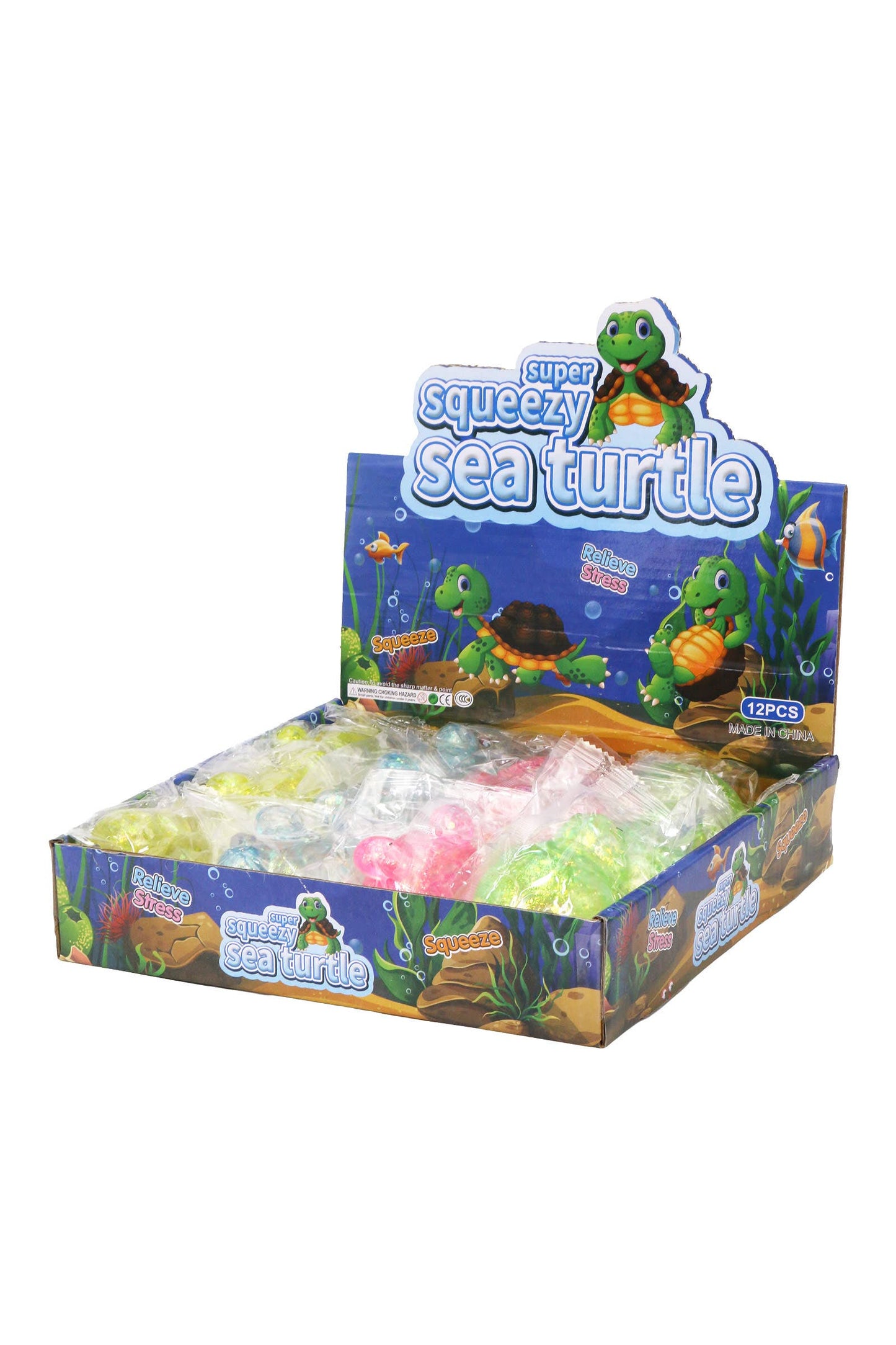 Cute Turtle Glittery Maltose Squishy