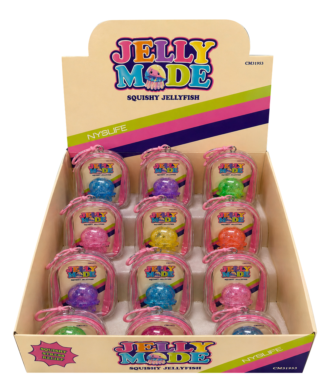 Play Mode Sensory Toys 72ct Floor Display