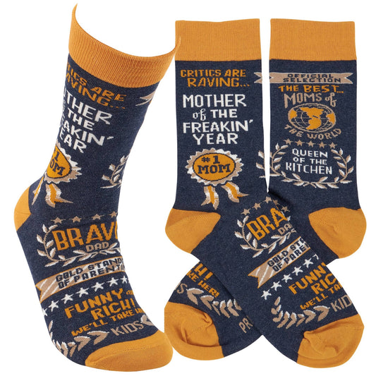 Socks Mother Of The Year Gifts For Her From Mothers Day Collection - The Sensory