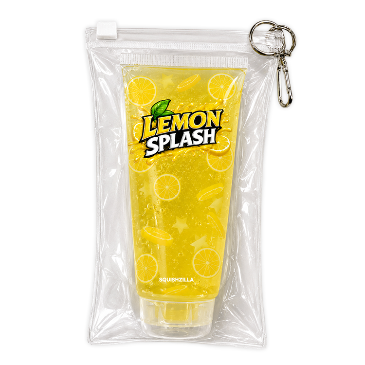 Fun Doh Squishy Tube Toy Fidget Sensory Keychain- 12/Display