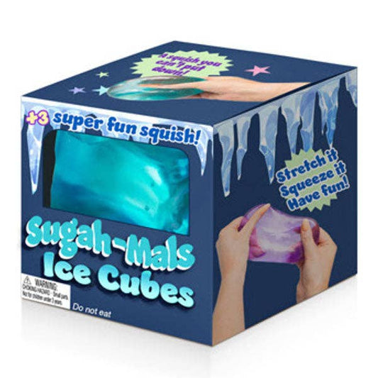 Sugah-mals™ Ice Cube Sugar Squishy Stress Ball -asst Colors - The Sensory