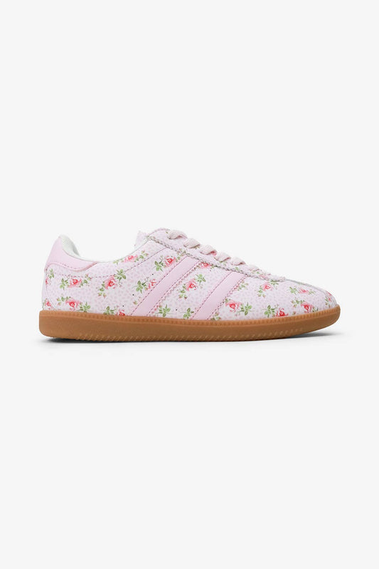 Sneakers Floral Pink - Cute, Comfy, Hot Seller - The Sensory